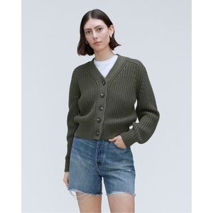 Everlane Texture Cotton Cardigan